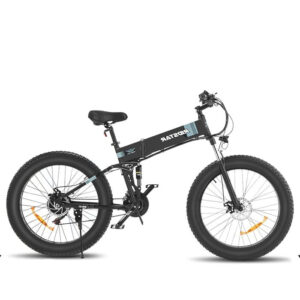 Folding Electric Bike 1000W 48v14AH Fat Tire Mountain Bike