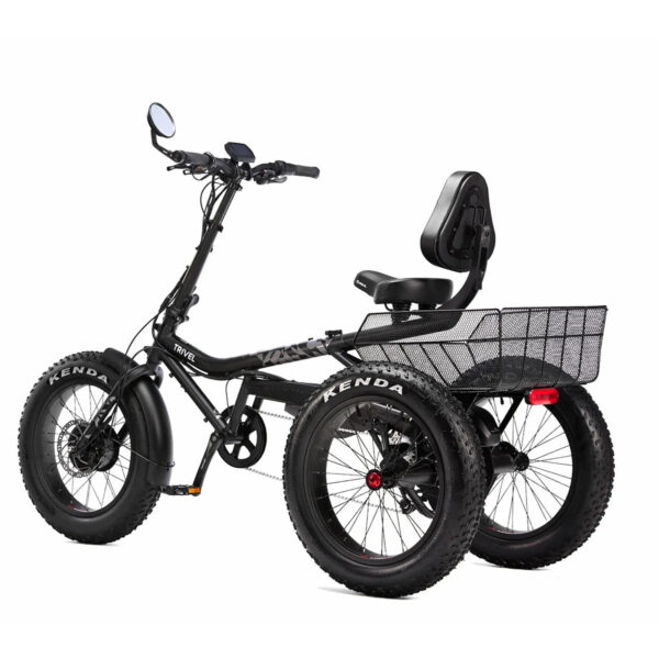 20 inch Electric Tricycle long-travel multi-purpose tricycle