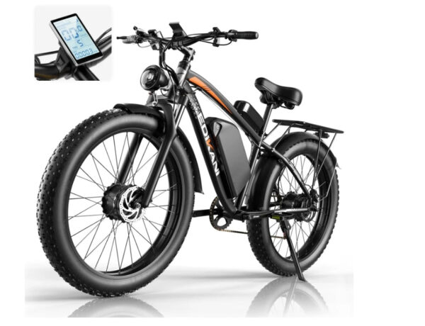 2024 New Electric Bike for Adult 2000W Peak 2500W Dual Motor Ebikes 23Ah 35MPH Fastest Ebike 26×4.0 Fat Tire All Terrain Electri