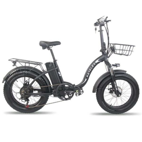KETELES Electric Bike 20 Inch City Bicycle 1000W 48V18Ah KF9